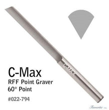 Load image into Gallery viewer, GRS® Tools C-Max Carbide Graver Rff Point Knife Gravers 30 45 60 75 90 105 120 Degree Angle
