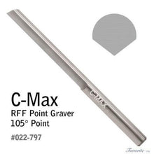 Load image into Gallery viewer, GRS® Tools C-Max Carbide Graver Rff Point Knife Gravers 30 45 60 75 90 105 120 Degree Angle
