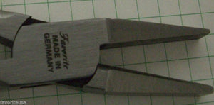 FavoriteUSA Forming Flat/Half Round Plier 5-1/2" Made In Germany