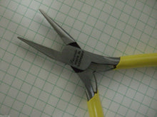 Load image into Gallery viewer, FavoriteUSA Miniature Chain Nose Plier Smooth Jaws 4-1/2&quot; Box Joint High Quality
