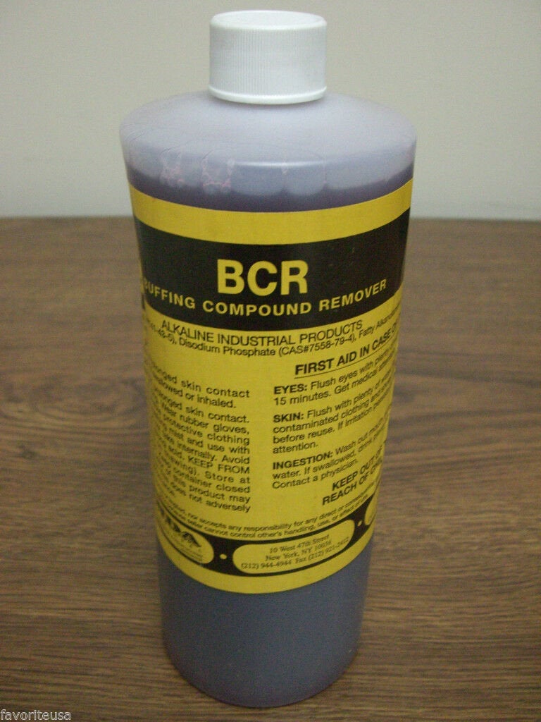 BCR OAKITE Ultrasonic Cleaning Liquid Solution Compound Remover 1 Quart