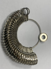 Load image into Gallery viewer, Finger Metal Gauge Precision Wedding Ring Sizer 1 To 15 1/2 Diestruck Half Sizes

