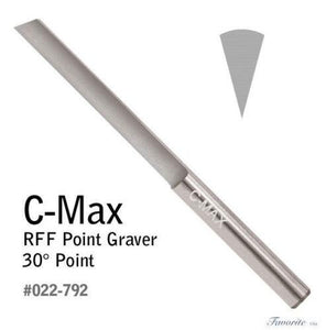 GRS® Tools C-Max Carbide Graver Rff Point Knife Gravers 30 45 60 75 90 105 120 Degree Angle