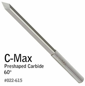 GRS Tools C-Max Carbide V-Point Gravers 60-75-90-105-120 Degree Vpoint Cmax