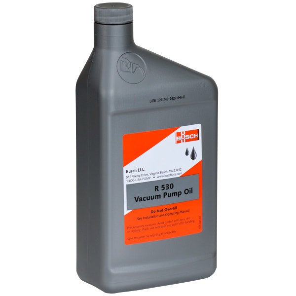BUSCH R 530 VACUUM PUMP Oil 1 Quart Vacuums Pumps