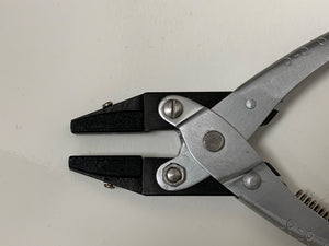 Parallel Plier 5-1/2" Inch 140mm Long Flat Smooth Plastic Jaws With Spring
