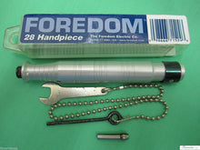 Load image into Gallery viewer, FOREDOM H.28 HANDPIECE, General Purpose Slender Body, 2 Collets 3/32&quot; AND 1/8&quot;
