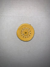 Load image into Gallery viewer, Mini Treated Yellow Polishing Baby Buff 1&quot; Jewelry Buffing Wheel 2 Row Cotton Dental
