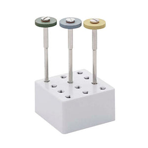 EDENTA CERAGLOSS™ Diamond 1/2" Diameter Silicone Rubber Wheels For Carbide Polish