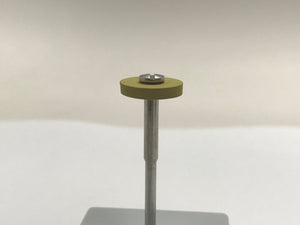 EDENTA CERAGLOSS™ Diamond 1/2" Diameter Silicone Rubber Wheels For Carbide Polish