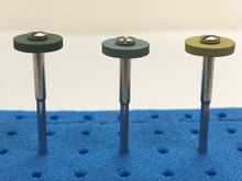 Load image into Gallery viewer, EDENTA CERAGLOSS™ Diamond 1/2&quot; Diameter Silicone Rubber Wheels For Carbide Polish
