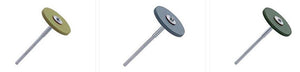 EDENTA CERAGLOSS™ Diamond 1" Diameter Silicone Rubber Wheels For Carbide Polish