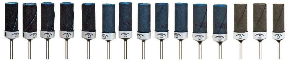 FOREDOM Sandpaper Roll Polishing Sanding Abrasive Mounted Emery