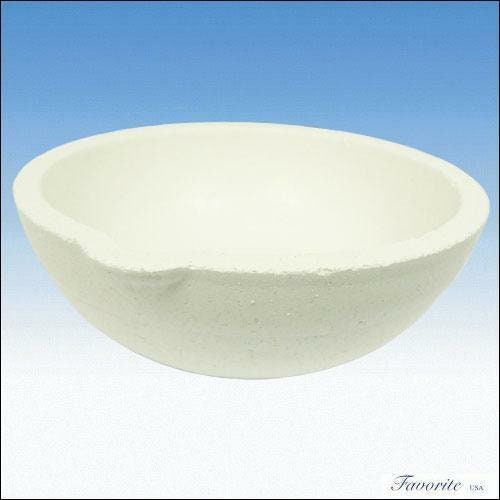 FUSED SILICA CERAMIC Melting Dish Crucible Gold Silver 175 Dwt 4