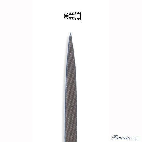 GLARDON-VALLORBE Swiss Needle File Set – Pillar 20cm – Cuts 00,0,1,2,3,4 (LA2401)