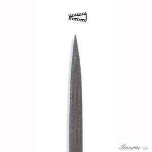 GLARDON-VALLORBE SWISS Needle File Knife-18cm 7-1/4" Long-Cuts # 00-0 LA2405