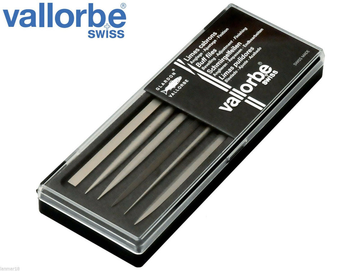 Buff File Sassy GLARDON ® VALLORBE NEEDLE Buff Files 14 cm Set Of 6 LAC2462 – Landa ...