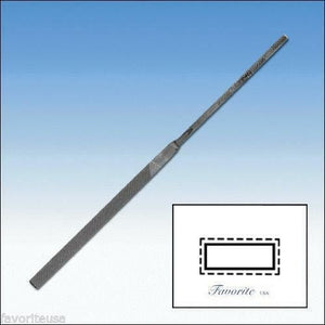 GLARDON-VALLORBE SWISS Needle File Equal Pillar-14cm-5-1/2" Cuts #00-0-1-2-4-6 LA2401