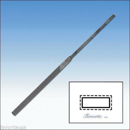 GLARDON-VALLORBE SWISS Needle File Equal Pillar-14cm-5-1/2