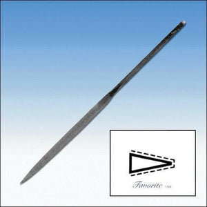 GLARDON-VALLORBE SWISS Needle File Knife-16cm Cut # 00-0-1-2-3-4-6 LA2405