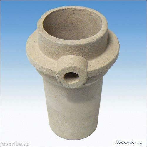 CERAMIC CRUCIBLE SLEEVE Melting Gold Silver Jewelry