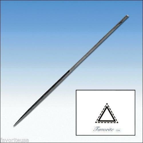 GLARDON VALLORBE SWISS Needle File 3-Square-20cm Cuts # 00-0-1-2-3-4 LA2407