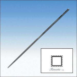 GLARDON-VALLORBE SWISS Needle File Square-16cm Cuts # 00-0-1-2-3-4-6 LA2408