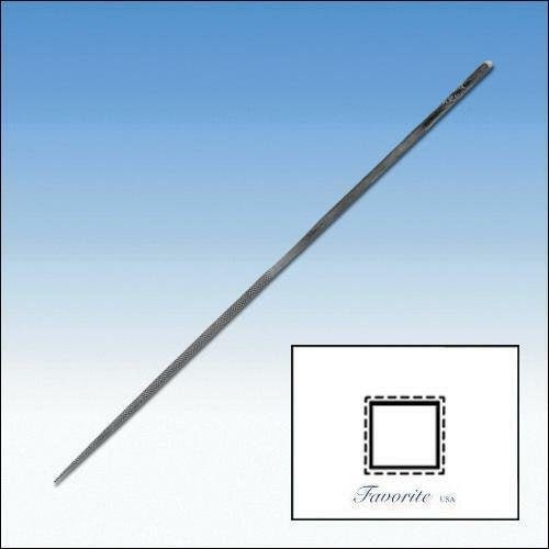 GLARDON-VALLORBE SWISS Needle File Square-20cm-7-7/8