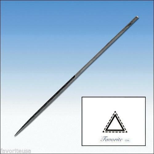 GLARDON VALLORBE SWISS Needle File Three Square-16cm Cut # 00-0-1-2-3-4-6 LA2407