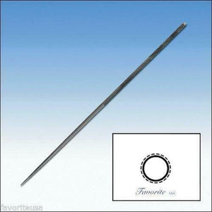 GLARDON VALLORBE SWISS Needle File Round-18cm-7-1/4" Cut # 00-0-1-2-3-4-6 LA2410
