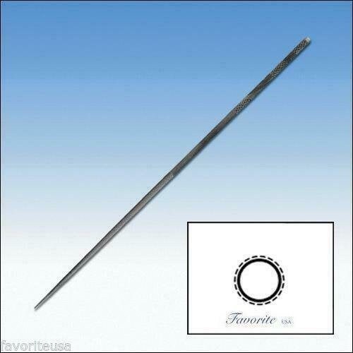 GLARDON VALLORBE SWISS Needle File Round-18cm-7-1/4