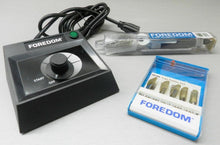 Load image into Gallery viewer, Foredom Chisel EM-50 Dial Control Kit W/ 11 Piece Chisel Set For SR Motors 110V
