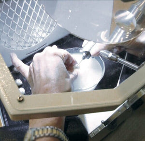 FOREDOM MALC15 WORK Chamber Lighted Enclosure Hood For Dust Collector 110/220v