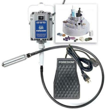 Load image into Gallery viewer, FOREDOM JEWELERS FLEX Shaft Kit 2230 Sr Motor 1/6hp 220v H.30 Handpiece
