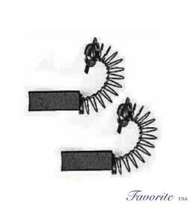 CARBON BRUSHES (Set Of 2) For Foredom Cc, Dd, MM Motors MP119P