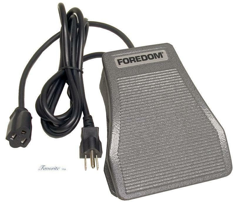 FOREDOM ELECTRONIC FOOT/Speed Control Pedal C.Sct-1 Flex Shaft For Sr/Srh Motor