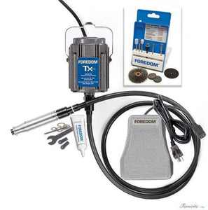 FOREDOM KIT K.Txh440 Industrial Kit Heavy Duty Flexible Shaft 115v Metalworking