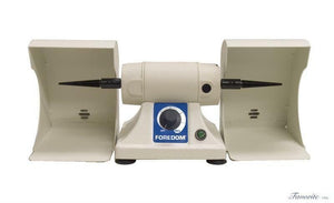 FOREDOM BENCH LATHE With 2 Polishing Hoods 110v For Dental Lab Or Jewelry Shop