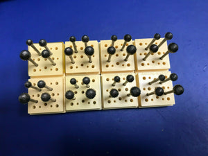 BUSCH BURS ROUND Fig. 1 Ball Set Of 4 - 5-8mm And 5.5-8.5mm Box Of 4 Original!