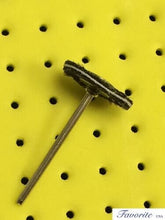 Load image into Gallery viewer, MOUNTED COTTON &amp; SOFT GREY GOAT HAIR COMBINATION BRISTLE BRUSH POLISHING PACKAGE
