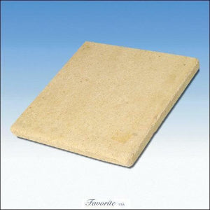 CERAMIC SOLDERING BLOCK 6"x 6"x 1/2" With 4 Rubber Feet