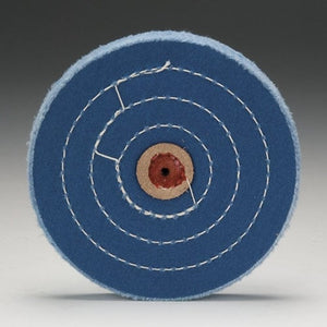 5" PLATINUM BLUE BUFF Wheel For Jewelers Bench Grinder Lathe