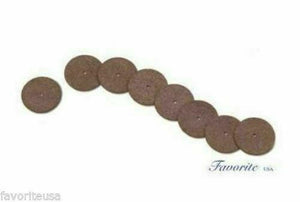 MOORE'S DENTAL JEWELERS Separating Discs 1/2" X .025 Double Cutting 100/Box