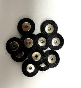 UNMOUNTED 3/4" BRISTLE Super Brushes 1/8" Hole Hard-Pack Of 12