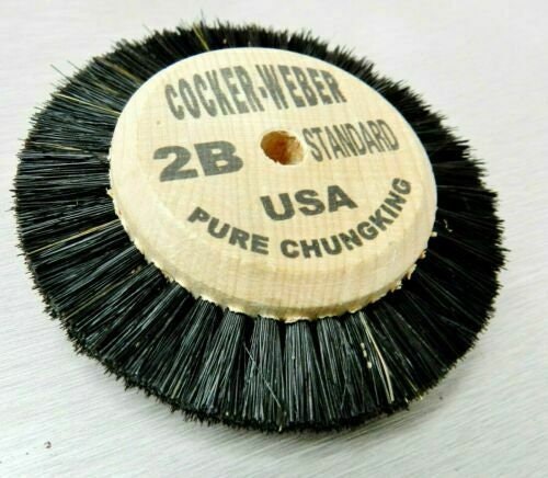 COCKER WEBER CHUNGKING #2B 2-Row Bristle Brush, 2-7/8