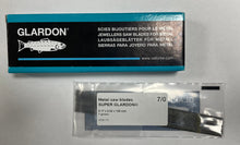 Load image into Gallery viewer, SUPER GLARDON-VALLORBE Jewelers Piercing Saw Blades #7/0 144 Pieces Swiss Made
