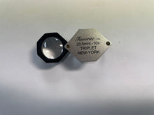 Load image into Gallery viewer, FavoriteUSA DIAMOND LOUPE Hexagonal Triplet 10X 20.5mm Lens
