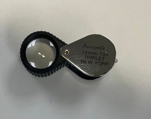 FavoriteUSA DIAMOND LOUPE Triplet 10X 18mm Lens