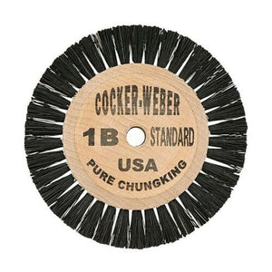 COCKER WEBER CHUNGKING #1B Single-Row Bristle Brush, 2-7/8" (4pcs)