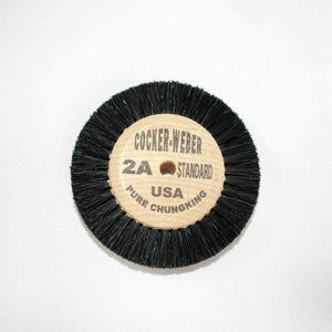 COCKER WEBER CHUNGKING #2A 2-Row Bristle Brush, 3-1/8" (4pcs)